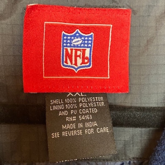 NFL Seattle Seahawks Blu Flannel Zip Up Jacket XXL - Picture 5 of 6